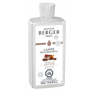 Maison Berger - Recharge Lampe Berger 500 ml - Joie d'Hiver